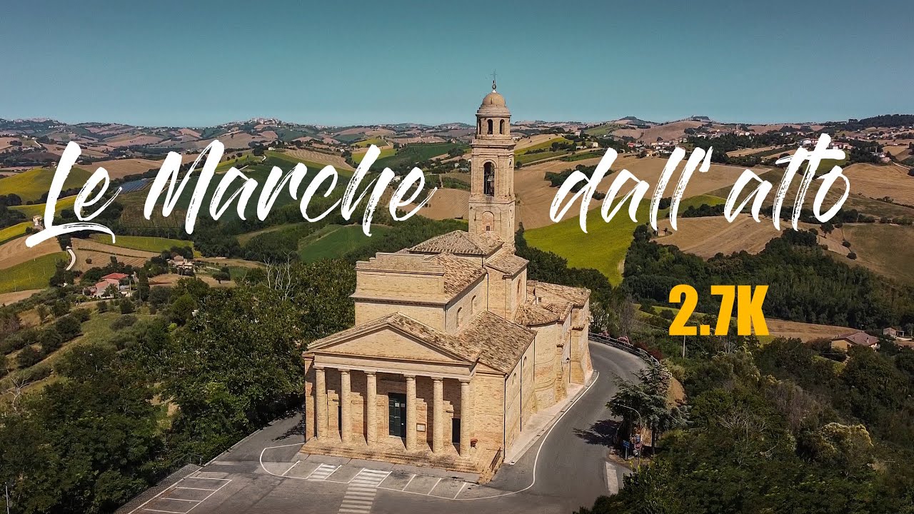 Le Marche dall'alto - 2.7K aerial drone footage