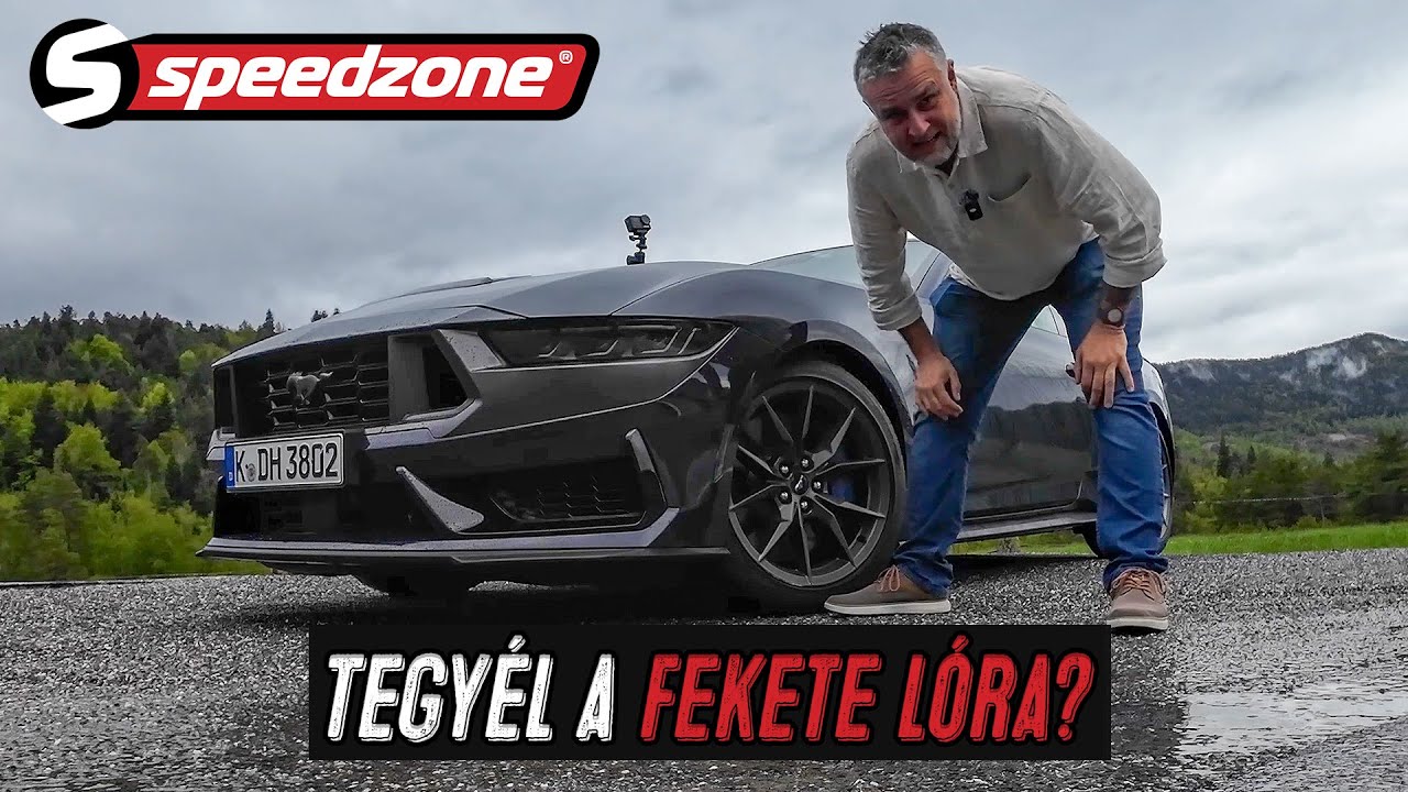 Ford Mustang Dark Horse: Tegyél a fekete lóra? - Speedzone teszt