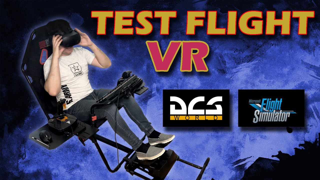 TEST FLIGHT: Thrustmaster T.16000M  |  N.L.R FSLite | HP Reverb G2 en DCS y MSFS