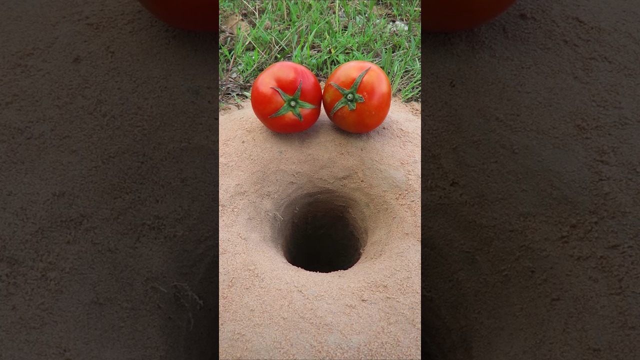 Survival Skills: SMART and idea USEFUL with CRAB in hole 🦀 #idea #survival #crab #outdoor