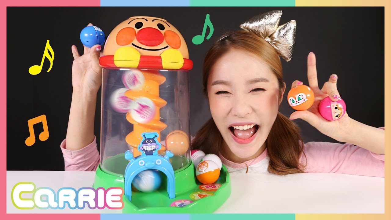 Рисунок случайные игрушки с Anpanman башни | CarrieAndToys