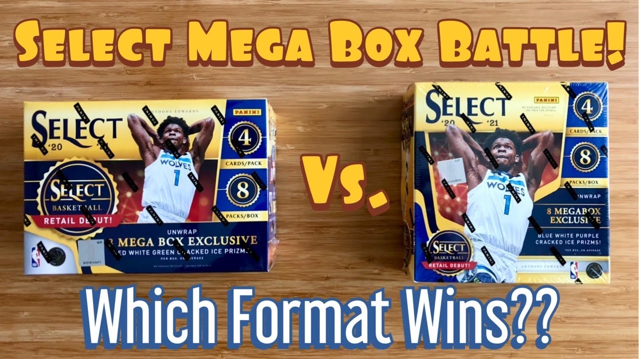 2020-21 Panini Select Basketball Retail Mega Box Battle - Target vs. Walmart! Which Format Wins??
