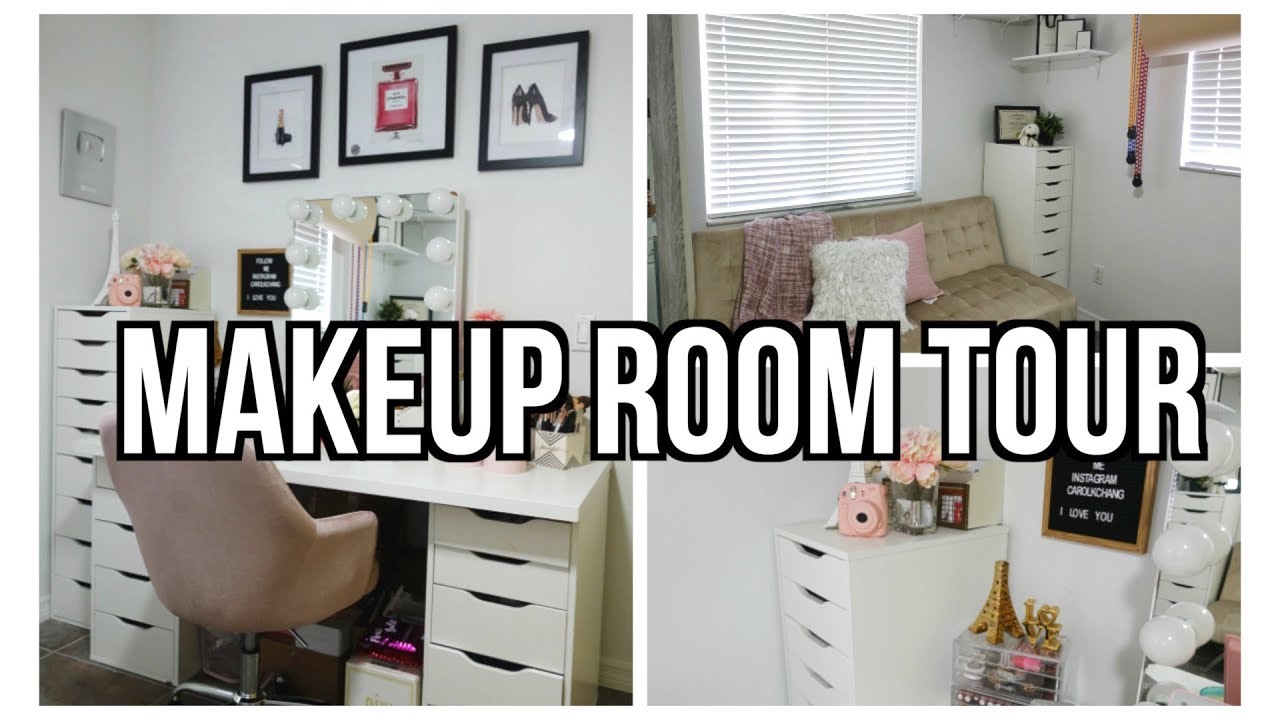 CONOCE MI ESTUDIO DE MAQUILLAJE - MAKEUP ROOM TOUR | Carol Chang