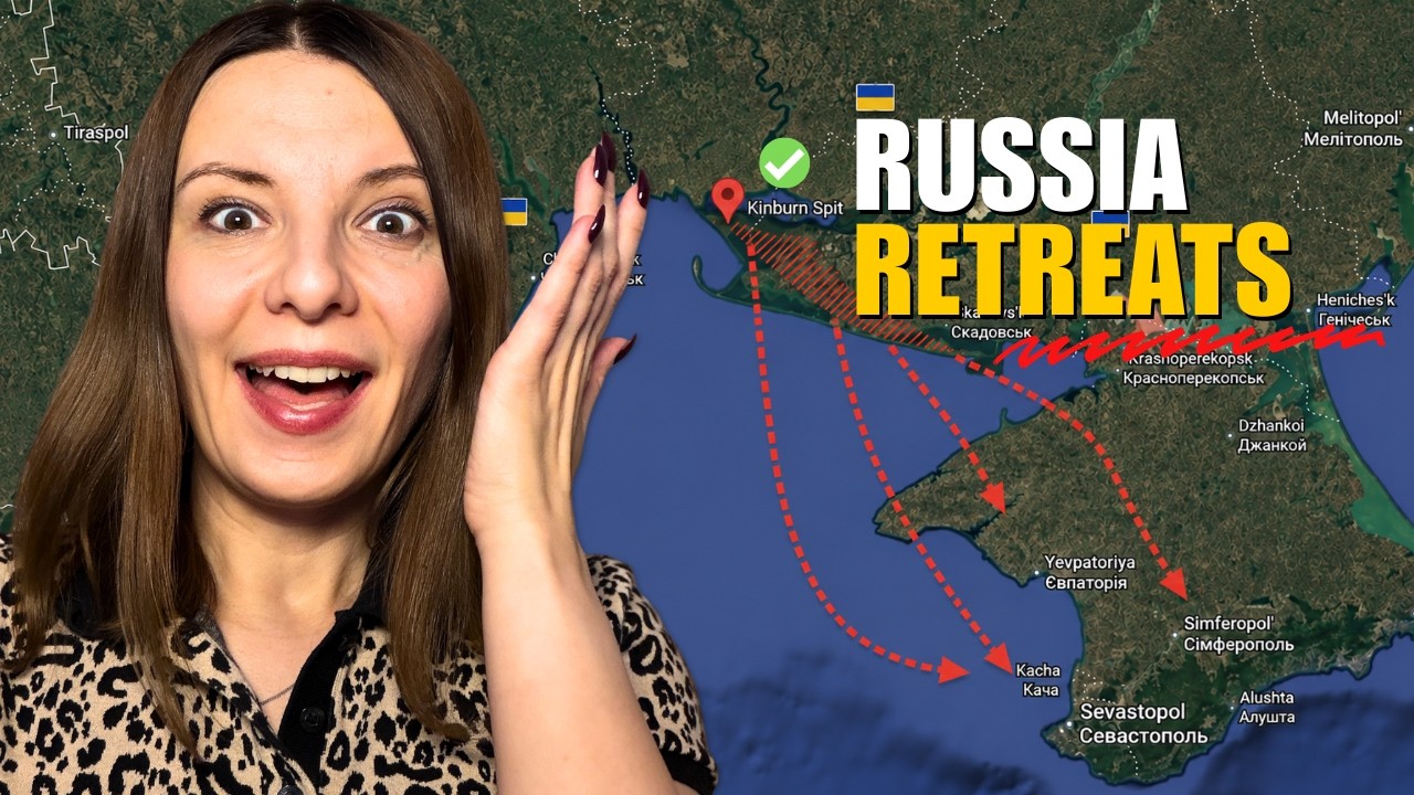 PUTIN LOST KINBURN SPIT: RUSSIA LOGISTICS COLLAPSE Vlog 1435: War in Ukraine