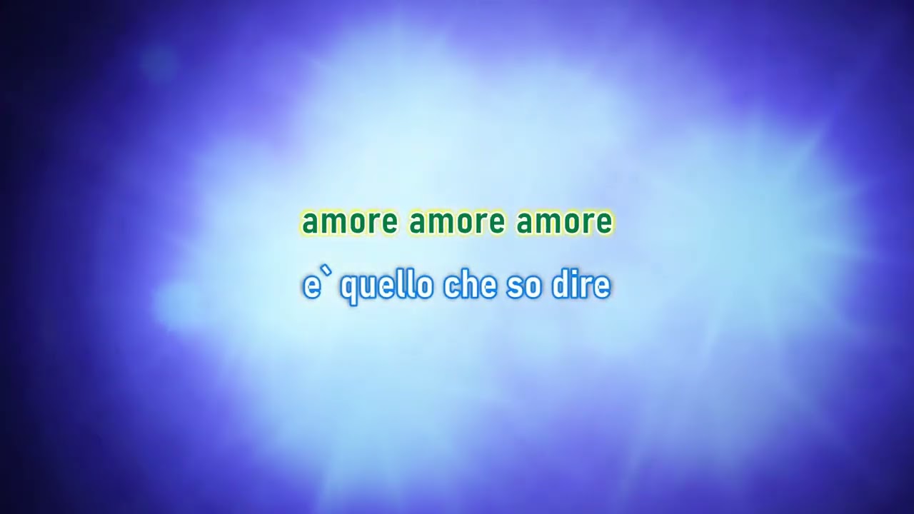 Nicola Di Bari - La prima cosa bella KARAOKE CORI