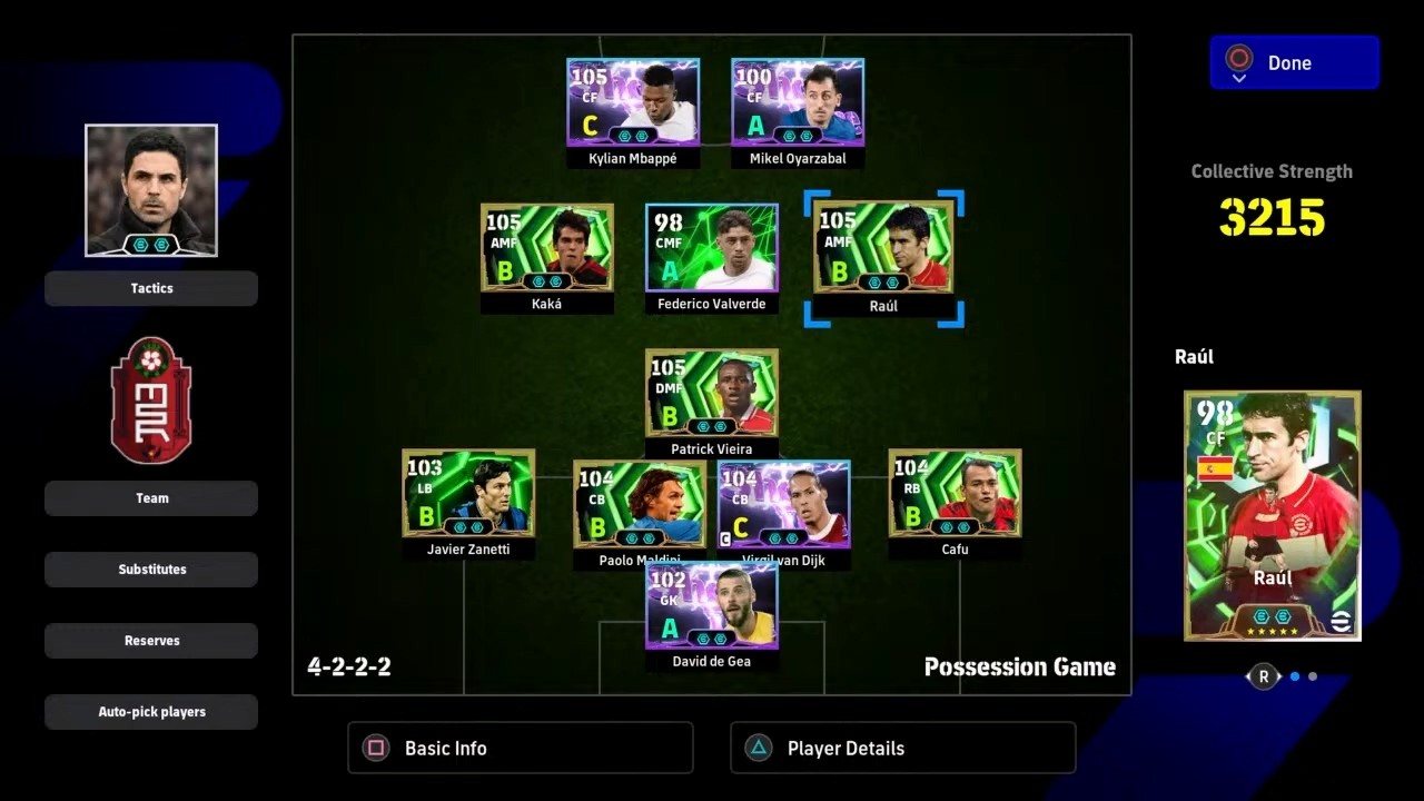 Efootball 2026 - AI league - Live 2 - 16.03.2026