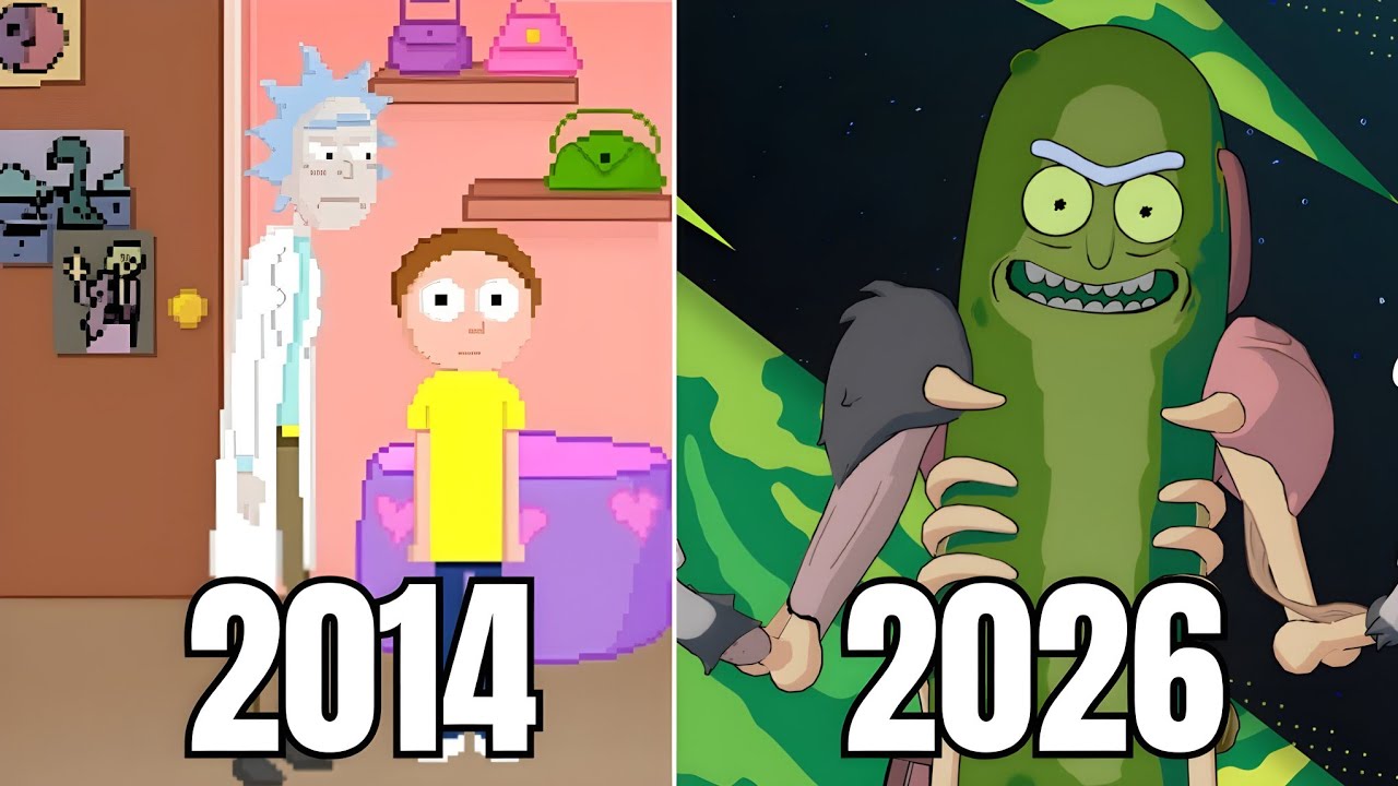 Evolution of Rick and Morty Games [2014-2026]