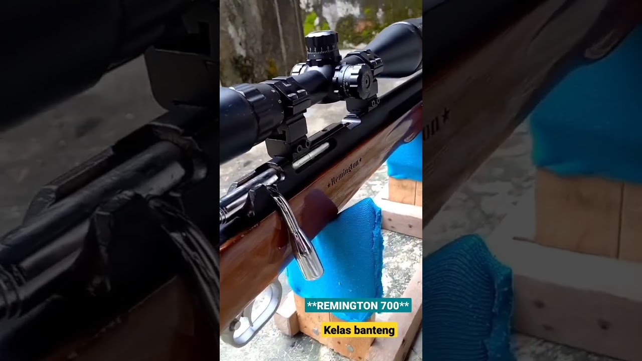 Simpel dan garang ❗️pcp  **Remington 700**#shorts