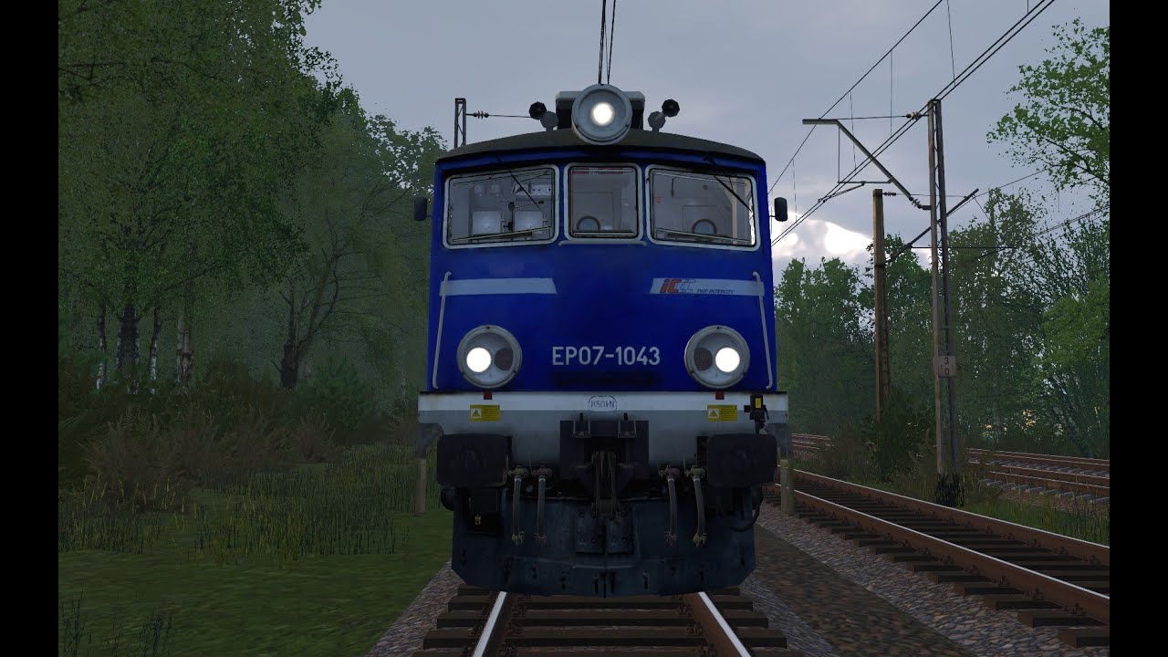 TD2. EP07 z MPE na odc. Kraśnica - Biała Sudecka