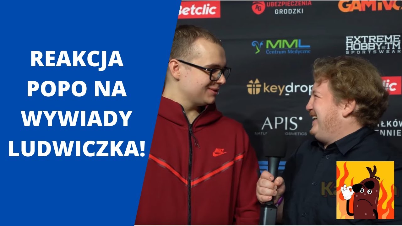 Reakcja POPO na film Kashanki - Najlepszy Polski Dziennikarz... czyli Ludwiczek na FAME MMA 11!