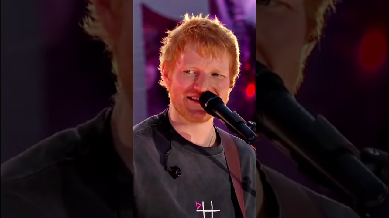 Ed Sheeran - Camera @ TikTok Live 13/09/2025