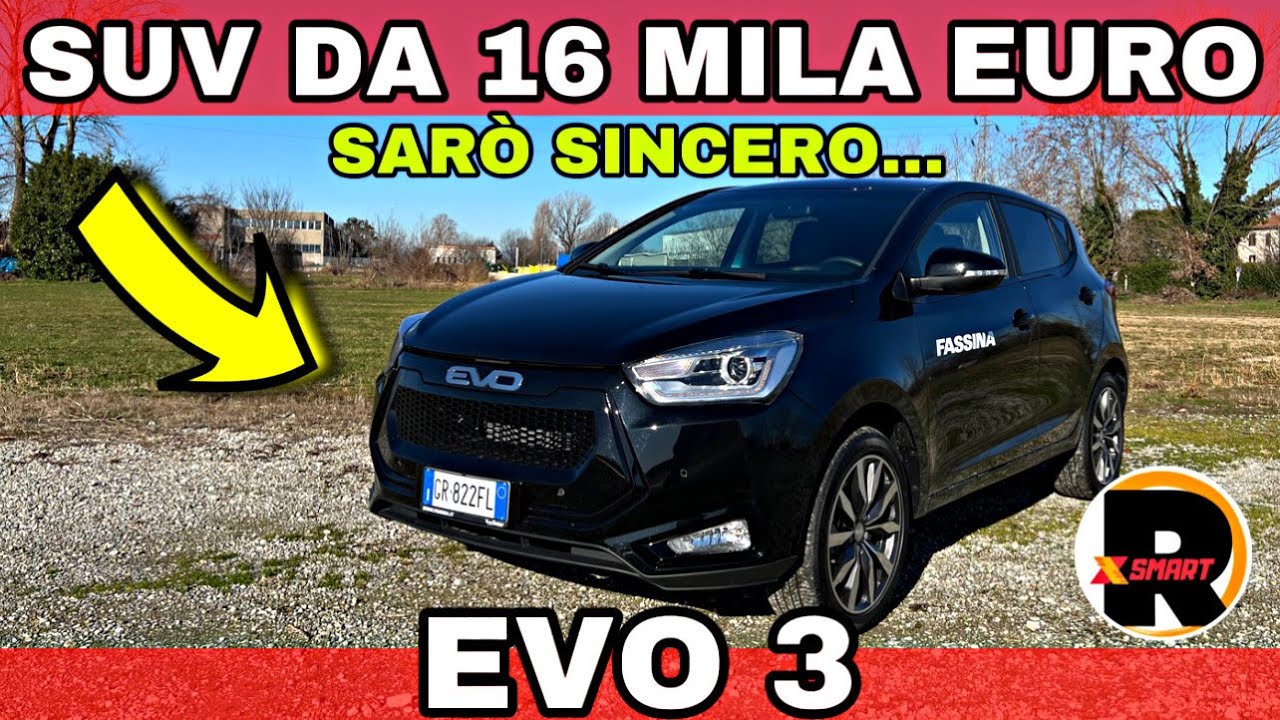 EVO 3 - SUV FULL OPTIONAL DA 16.900 EURO??? - Recensione