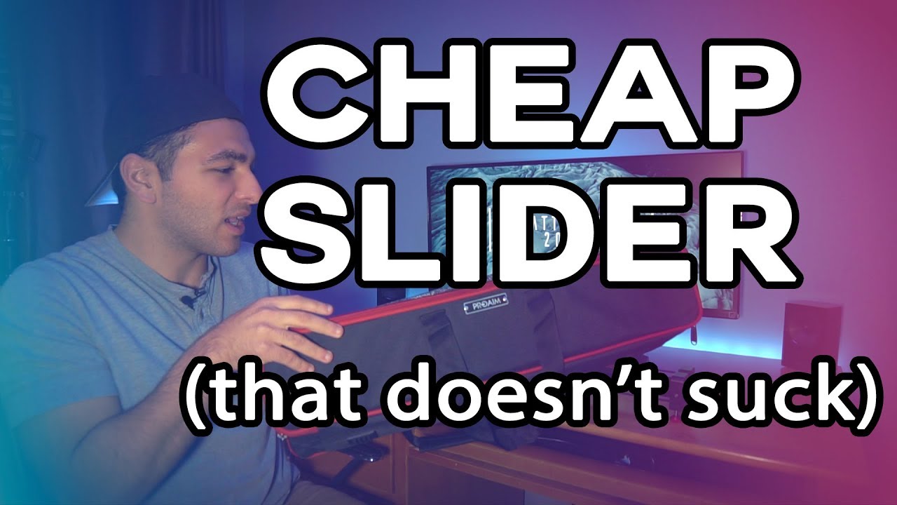 BEST CHEAP CAMERA SLIDER?  - ProAim 21