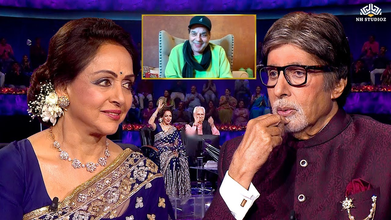 शोले की अनसुनी कहानी, सुपरस्टार जय और वीरू की जुबानी- Dharmendra & Hema Malini On KBC New Episode