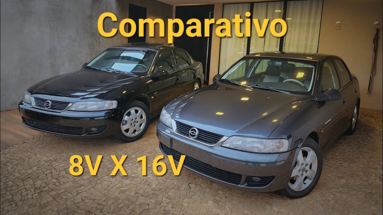 #Vectra - Comparativo Mais Completo que Você já Viu. Vectra 8V X Vectra 16V.