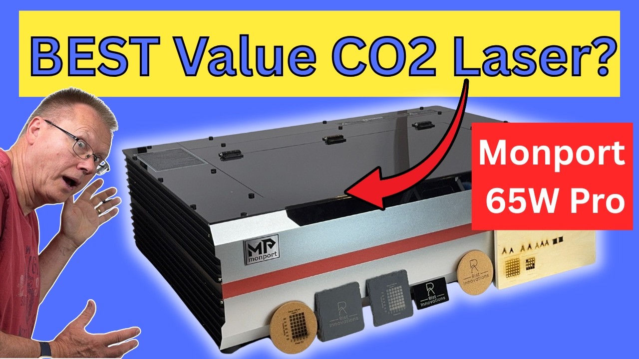 Is the Monport Reno 65 Watt Pro the BEST Value CO2 Laser Engraver?
