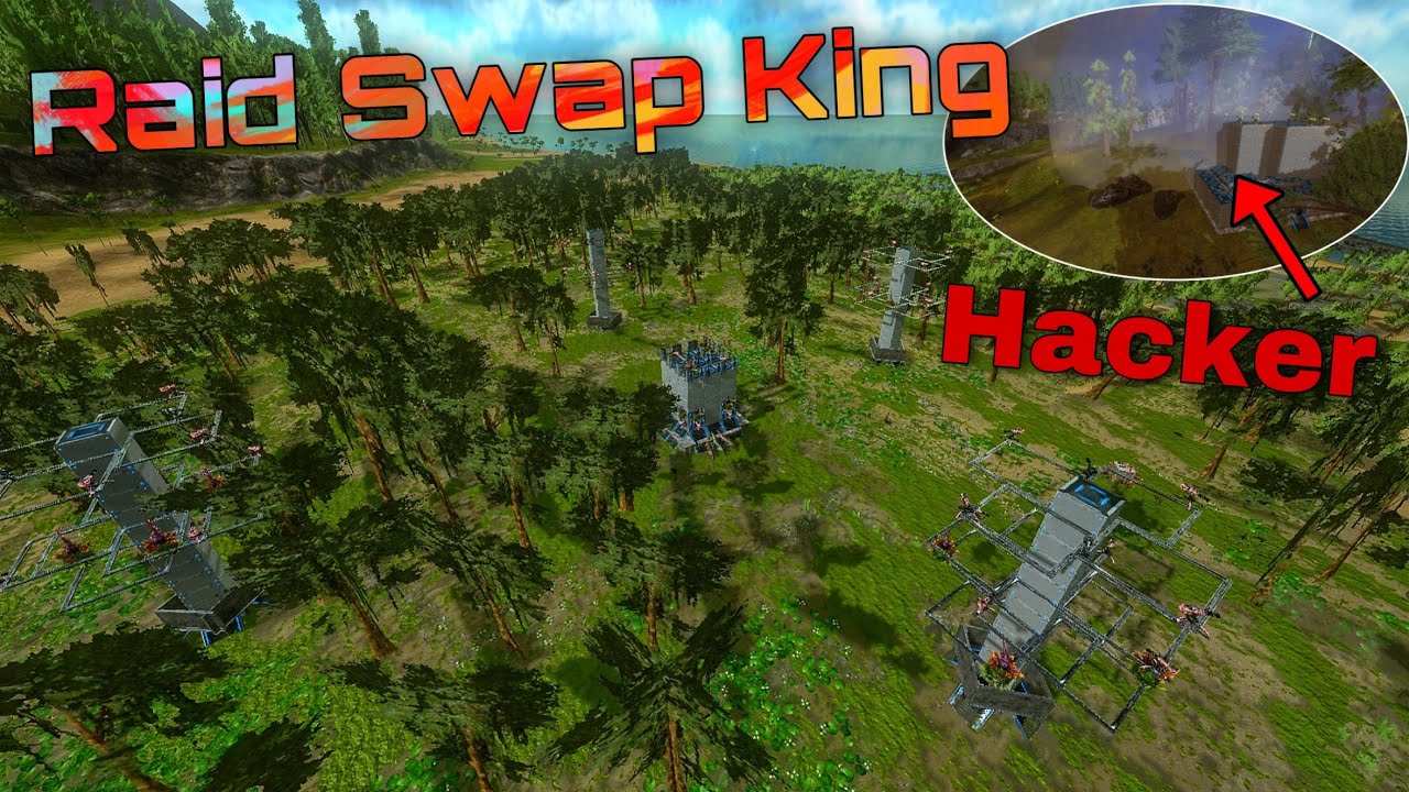 Wipe Admin swap Base and Hacker - Ark Mobile PvP | S3 EP.4