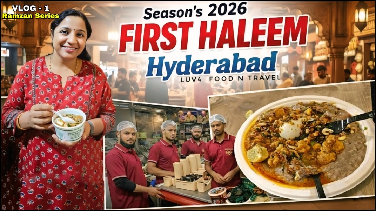 World Famous Hyderabadi Haleem is Back!! | MUST TRY Season's First Haleem Hyderabad 2026