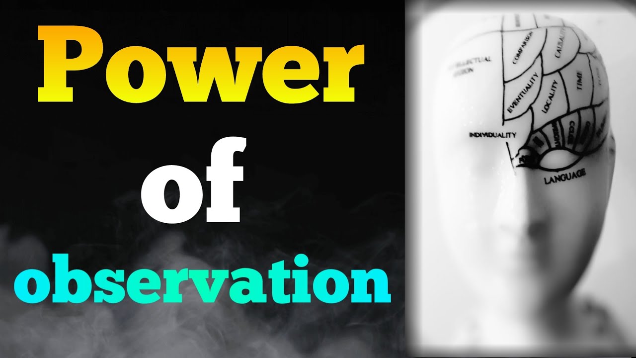 Power of observation / Power of observation in hindi / Observation skill .