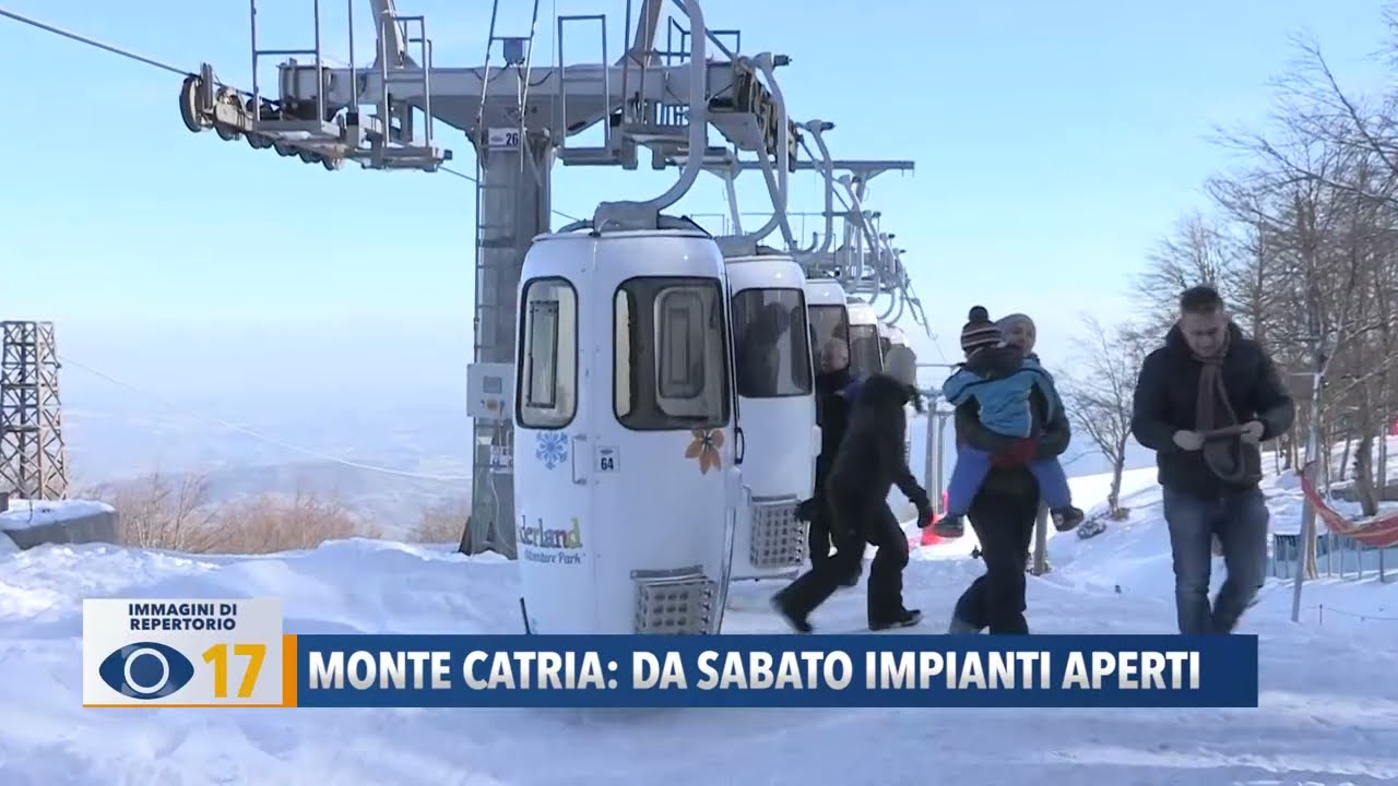 Monte Catria, dal 15 gennaio impianti aperti