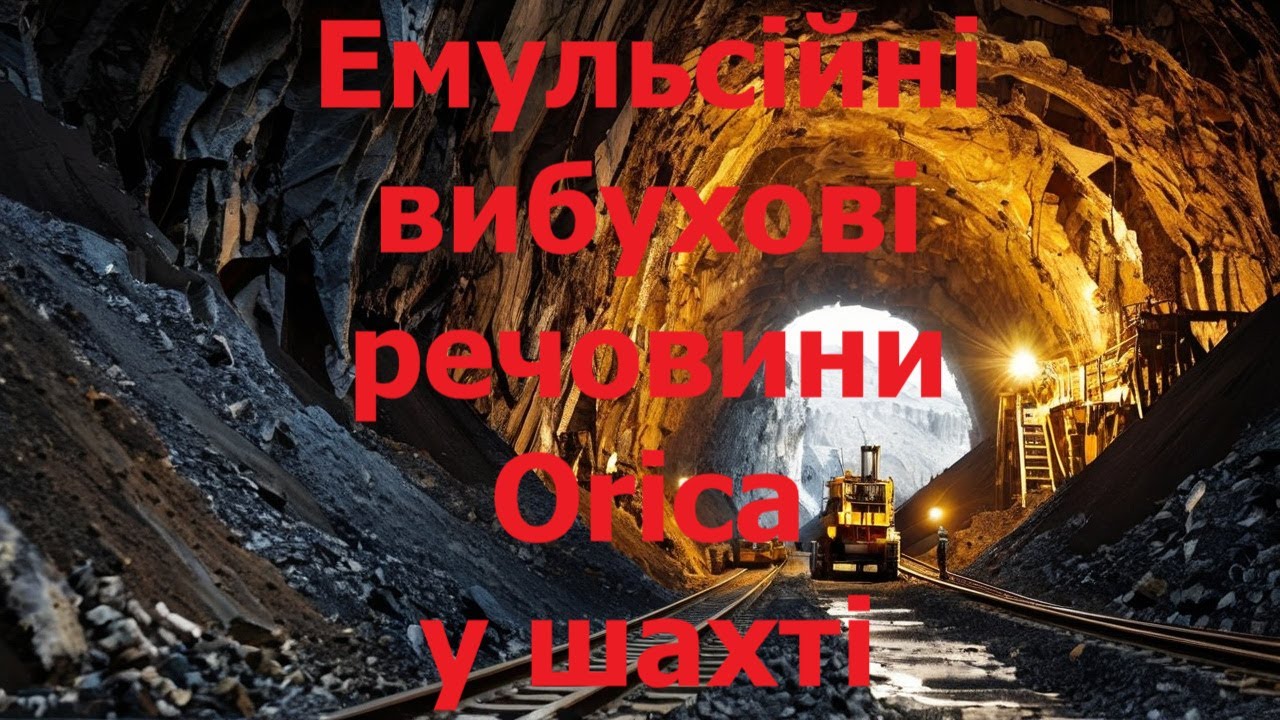 Емульсійні вибухові речовини Orica у шахті