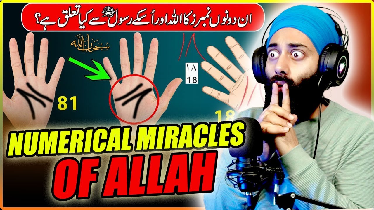 Indian Reaction on The Secret Numerical Miracles Of Allah On Palm of Hands | PunjabiReel TV Extra