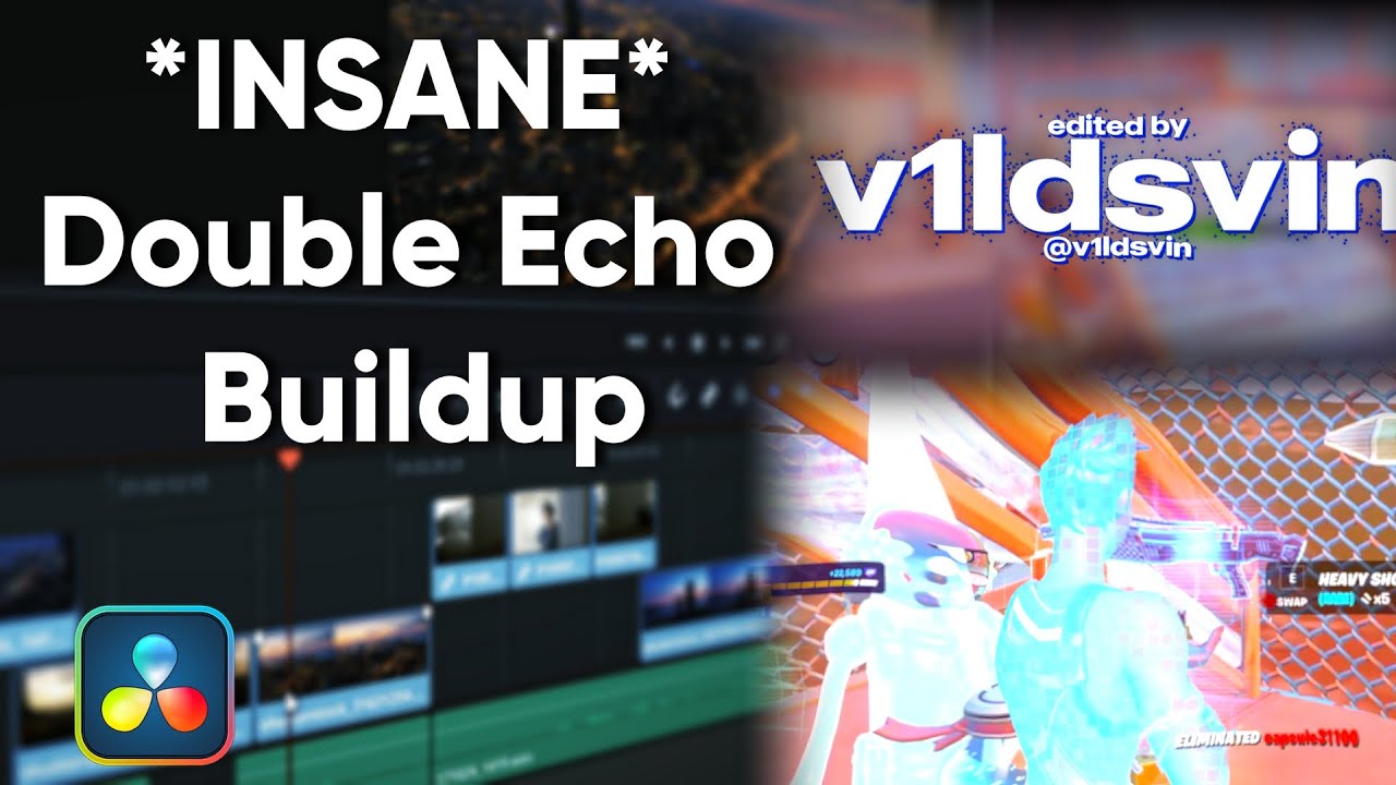 TUTORIAL: Want This *CRAZY* Double Echo Buildup + Impact In Davinci Resolve!? (FIRST EVER)