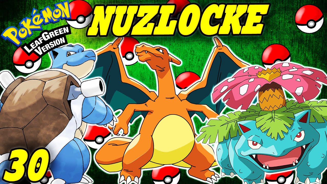 Pokémon Leaf Green NUZLOCKE Ep 30 Plex Plays