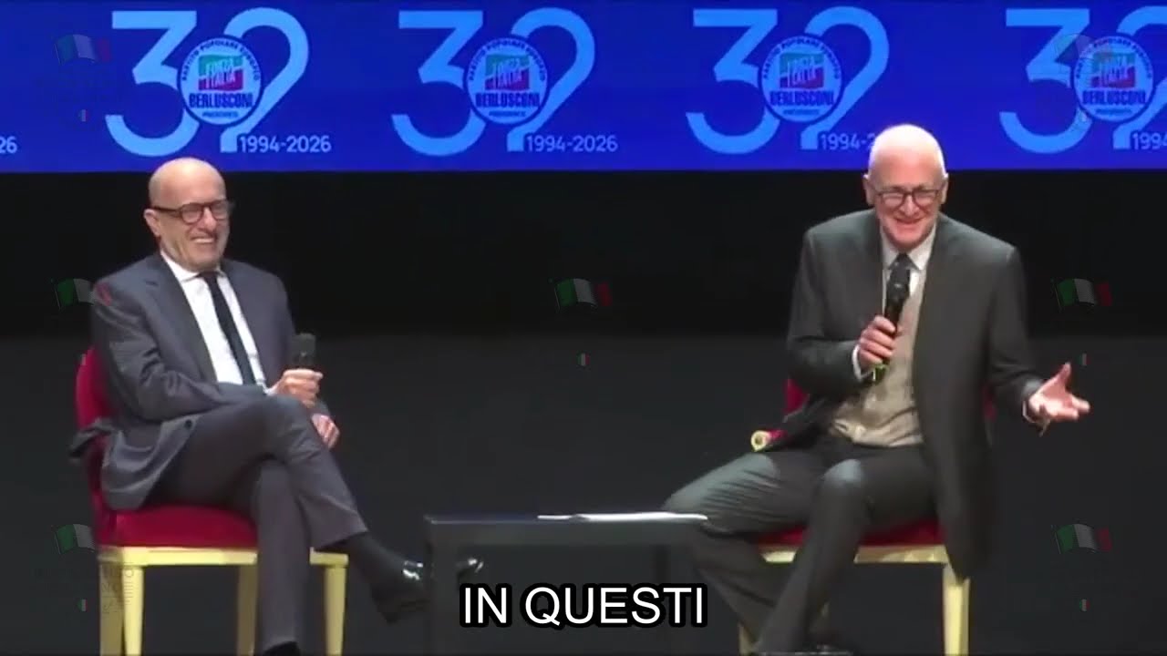 32 ANNI FA: Berlusconi ANNUNCIA la sua DISCESA in CAMPO!