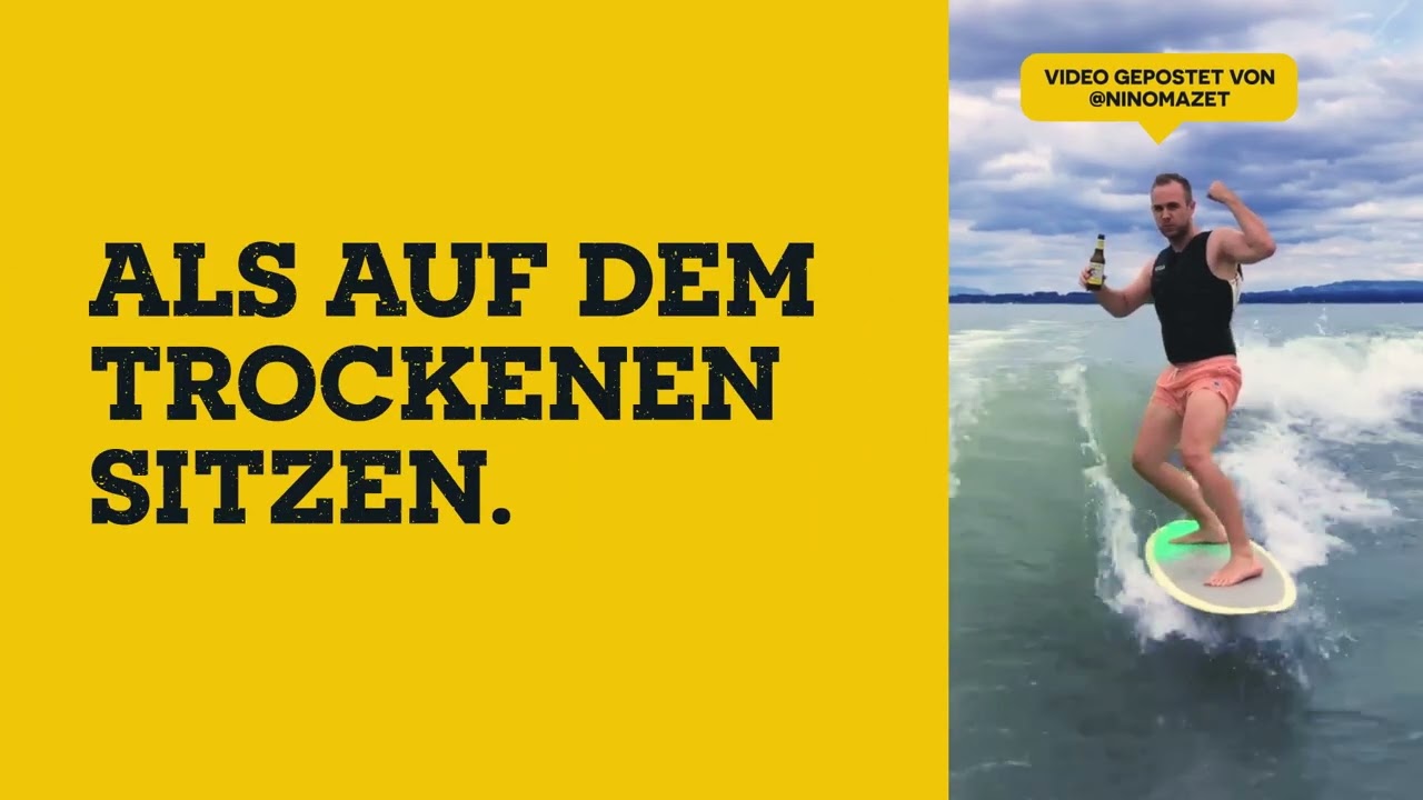 Lieber im Nassen stehen als auf dem Trockenen sitzen. Alles andere w&auml;re falsch.