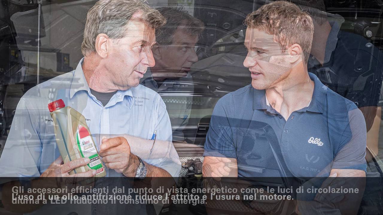 Guidare risparmiando con Dario Cologna