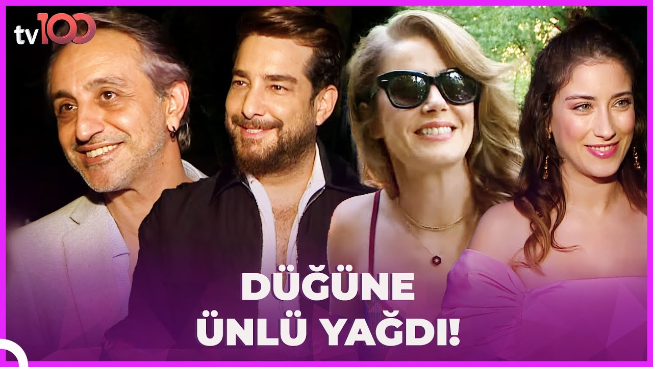 Umut Kurt'un düğününe ünlü akını... Hazal Kaya, Enis Arıkan, Şevket Çoruh, Rıza Kocaoğlu...