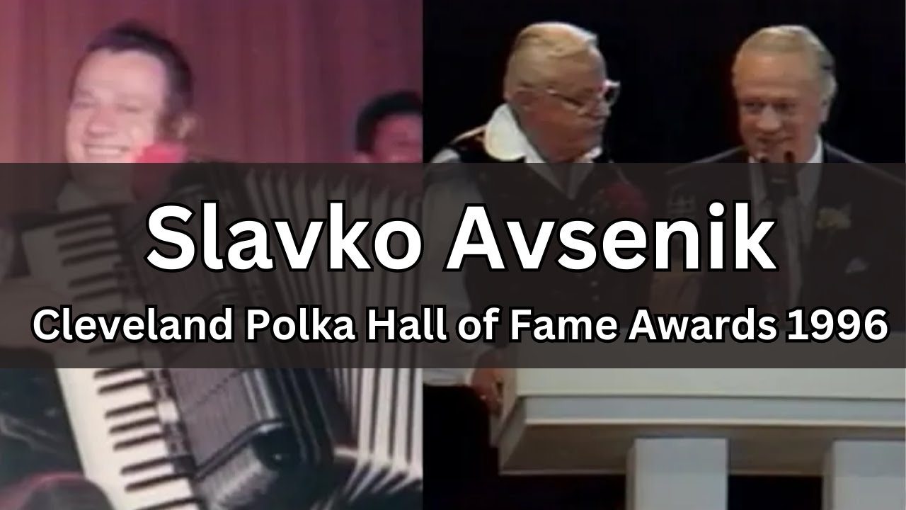 Slavko Avsenik at the Cleveland Polka Hall of Fame Awards 1996 #avsenik #oberkrainer