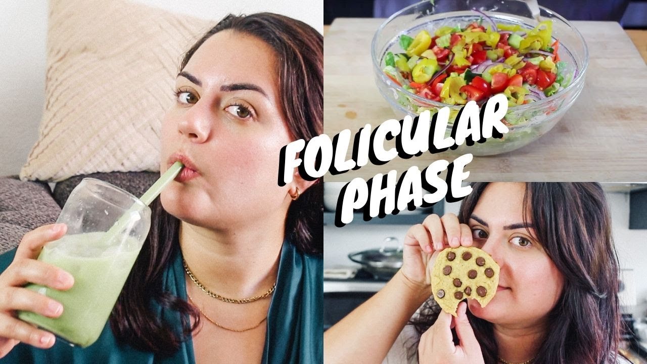 What I Eat in a Day CYCLE SYNCING