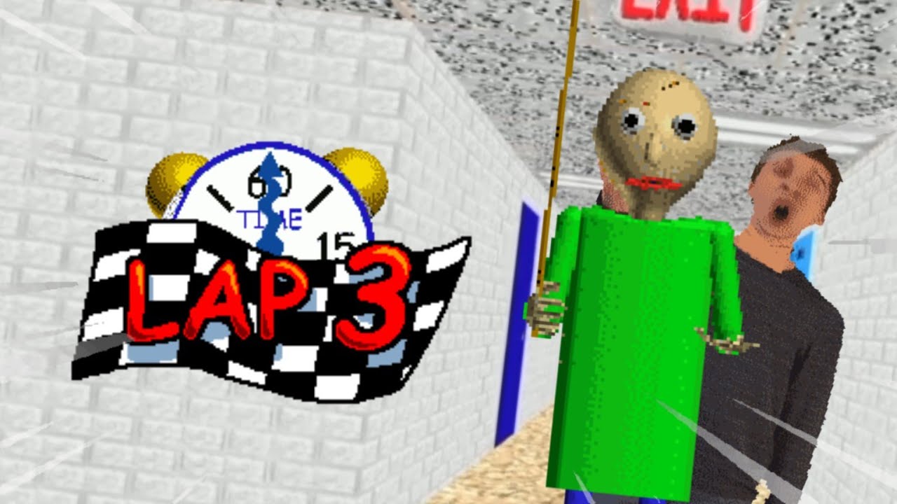 Lapping in Behaviour! | Baldi's Basics In Gamemodes Pizza Madness Lap 3