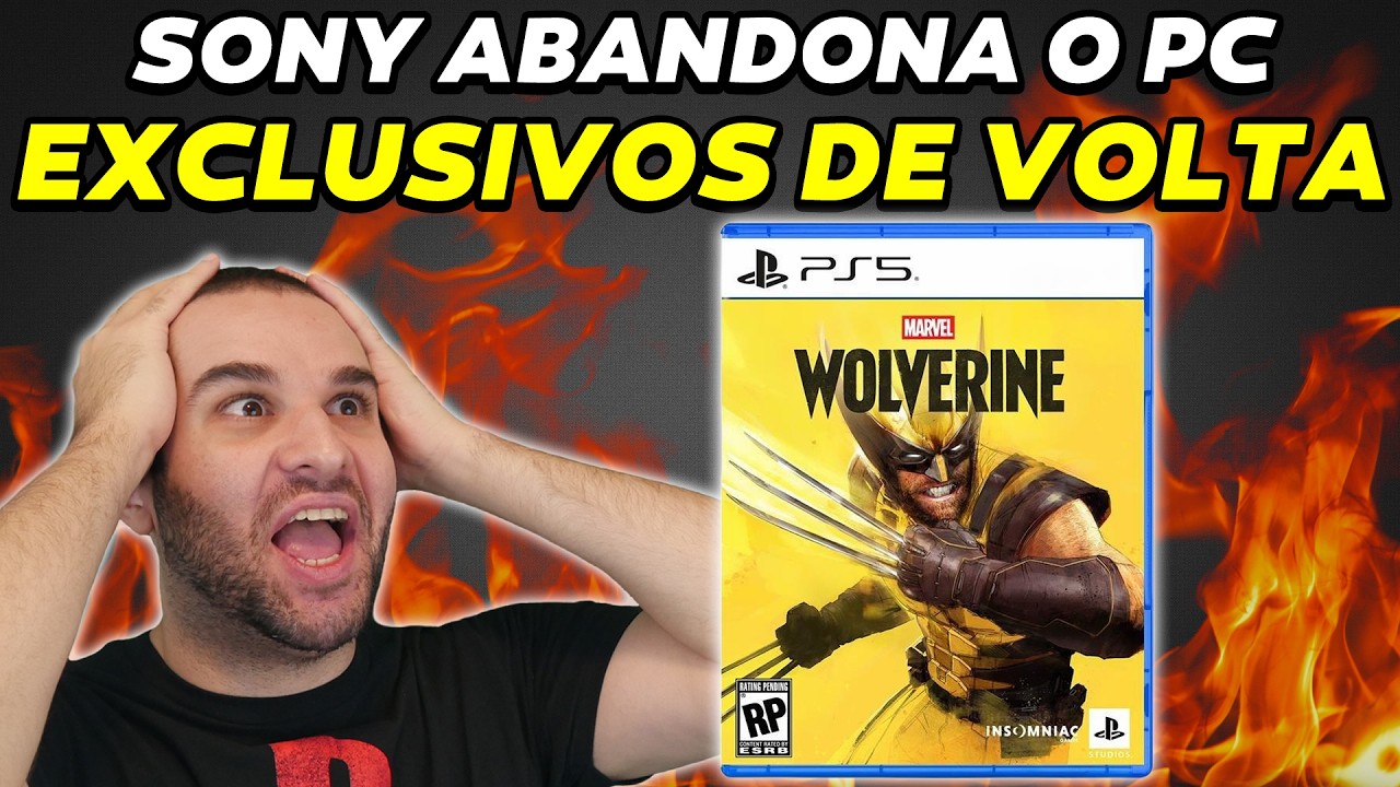 PLAYSTATION DESISTIU DO PC - E ISSO É ÓTIMO