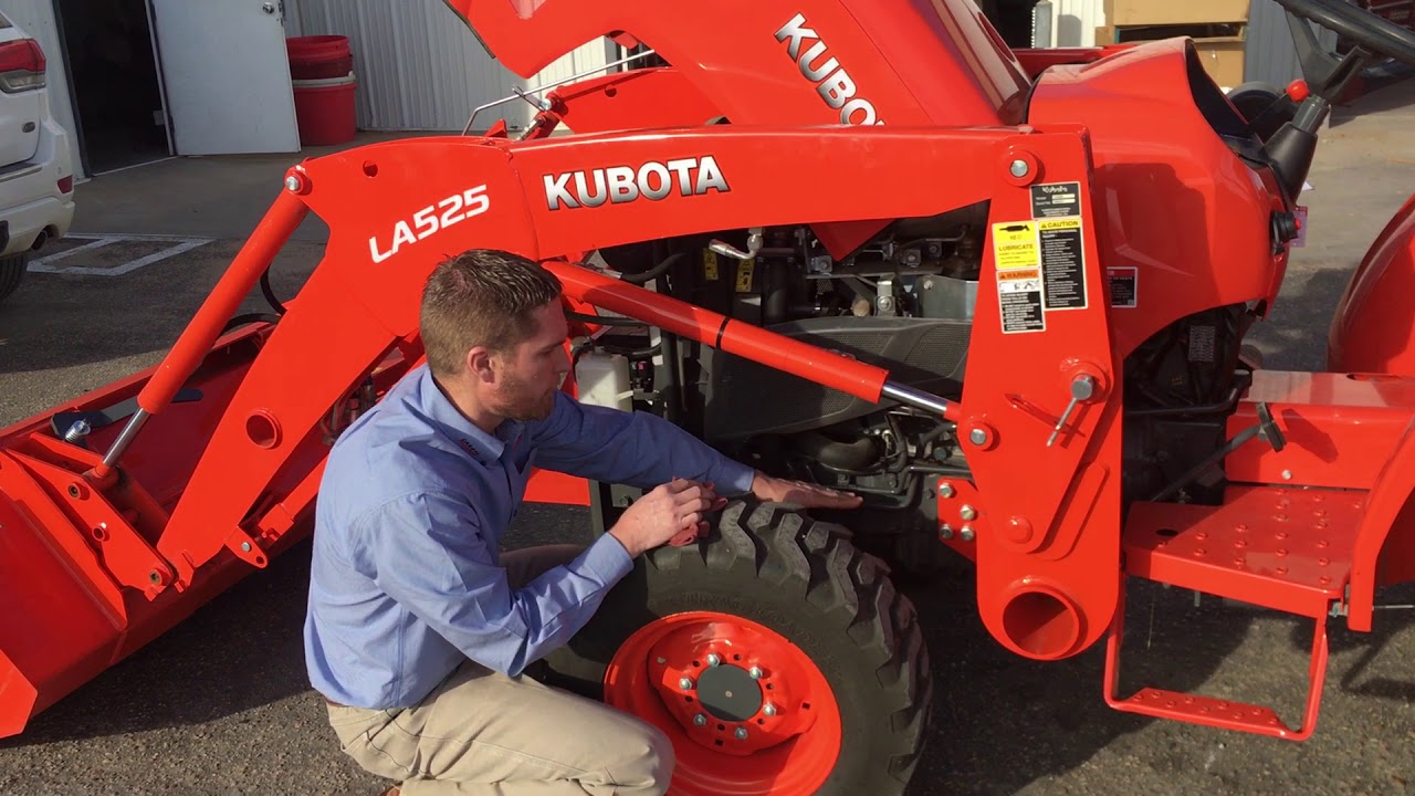 Ежедневная проверка Kubota L3301