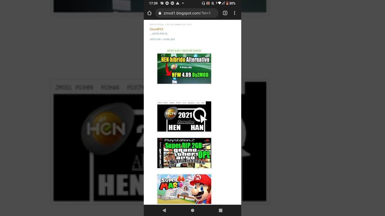 como instalar o Hem no ps3 4.89