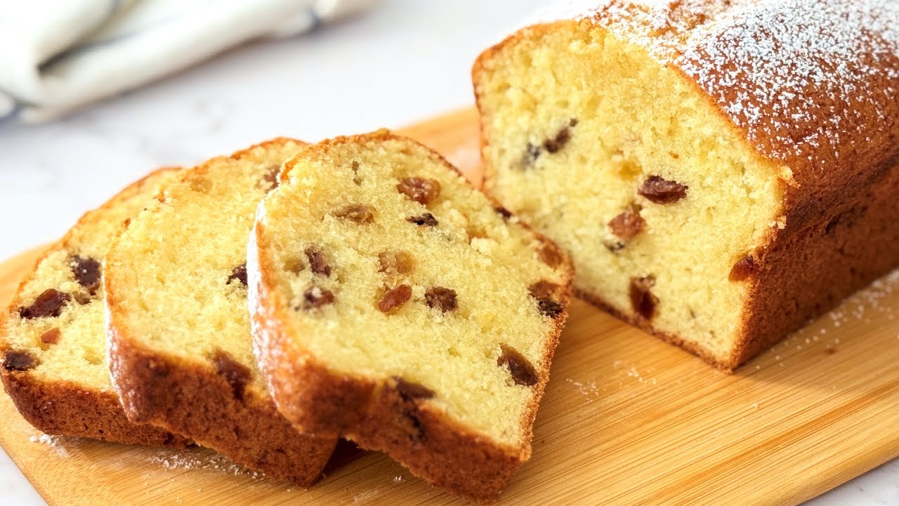 Easy Raisin Cake Recipe | Simple And Very Tasty!
