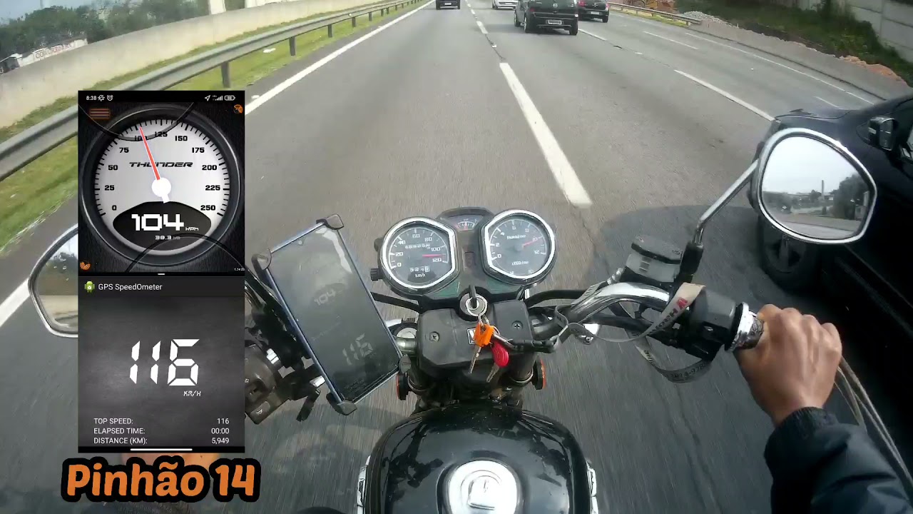 Top Speed Chopper Road pinhão 14 Dentes vs 15 Dentes