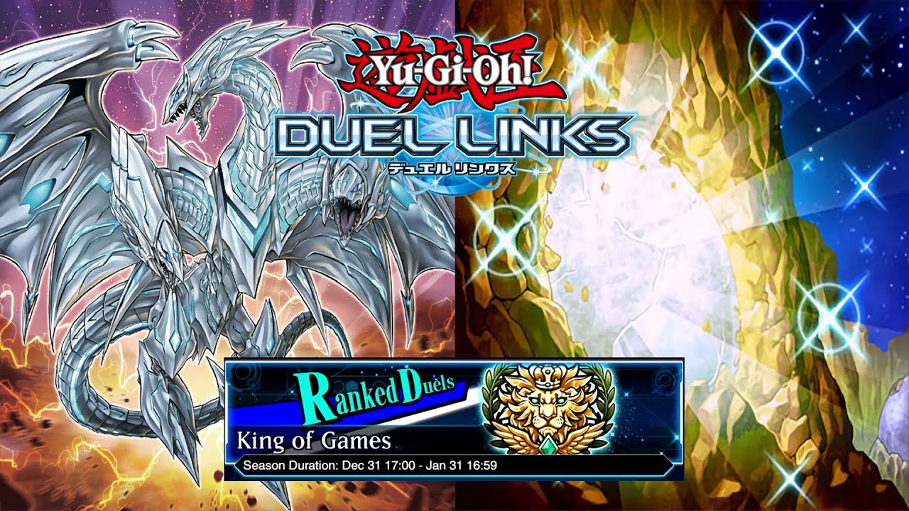Yu-Gi-Oh! Duel Links - 183rd King of Games with Blue-Eyes - Ranked Duel January 2021