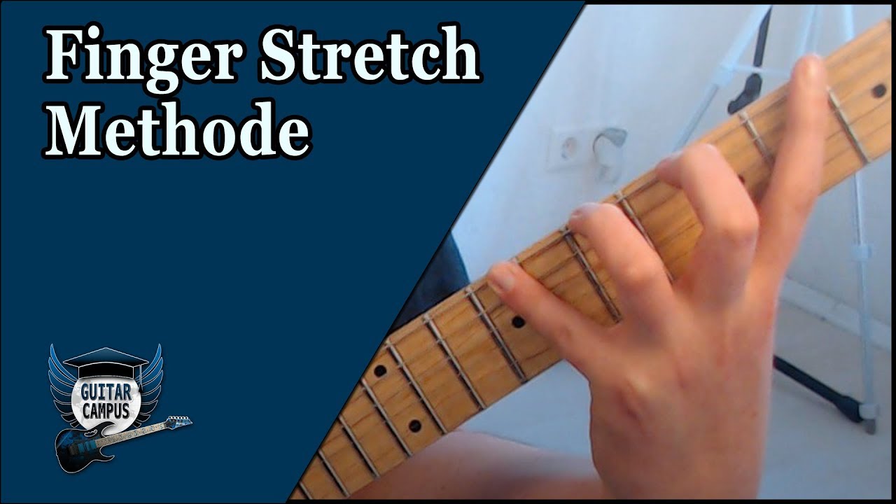 Mit dieser Methode bekommst du deine Finger viel weiter auseinander  ► Gitarre lernen