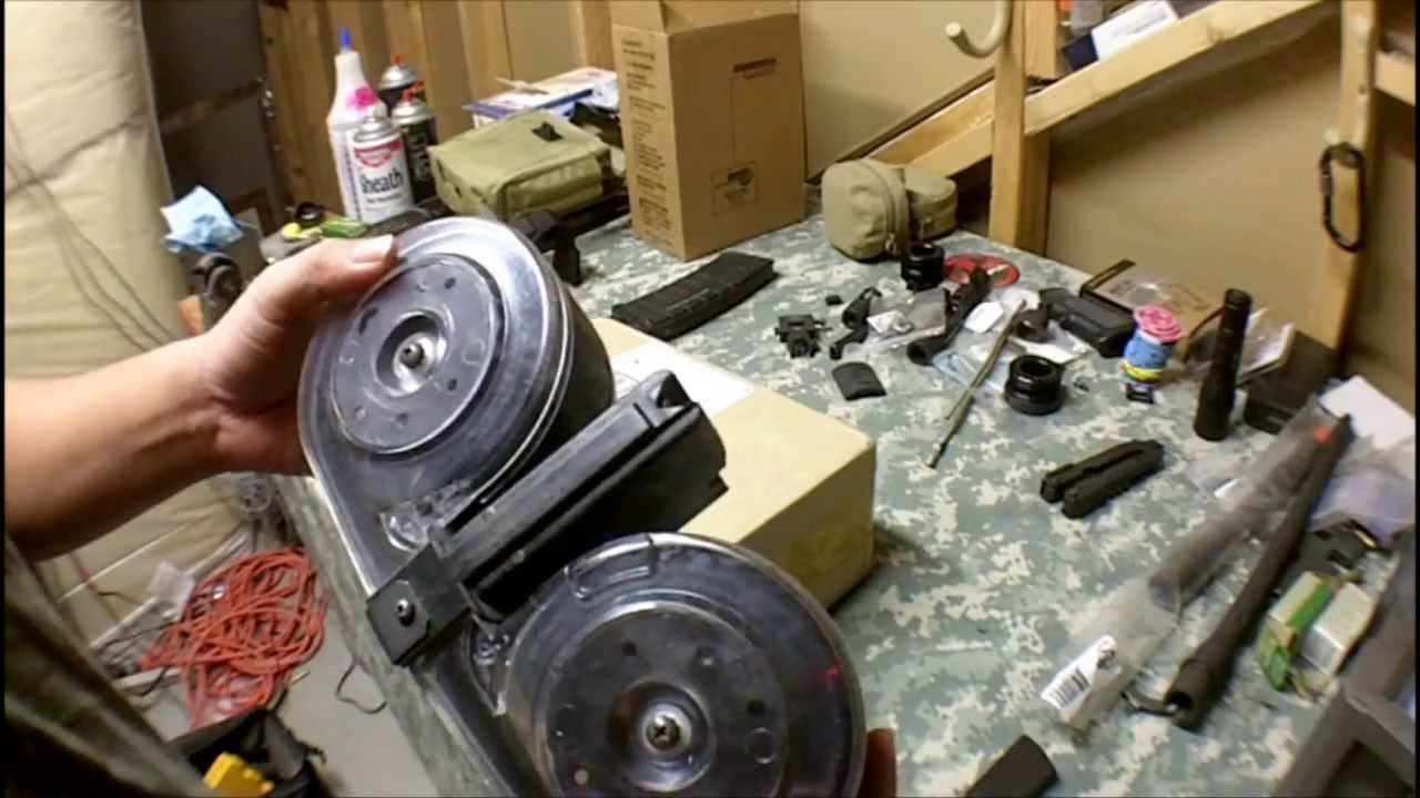 KCI - AR 15 - 100 rd beta Drum Magazine - Un - boxing and quick review