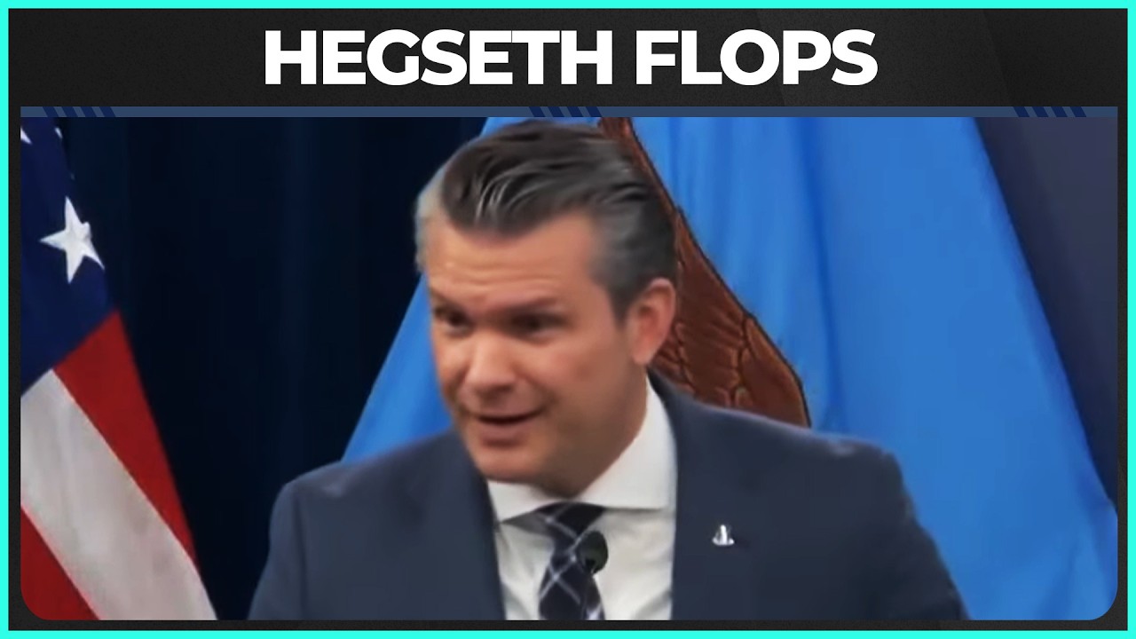 Konferencja prasowa Hegsetha w sprawie katastrofy nikogo nie oszuka