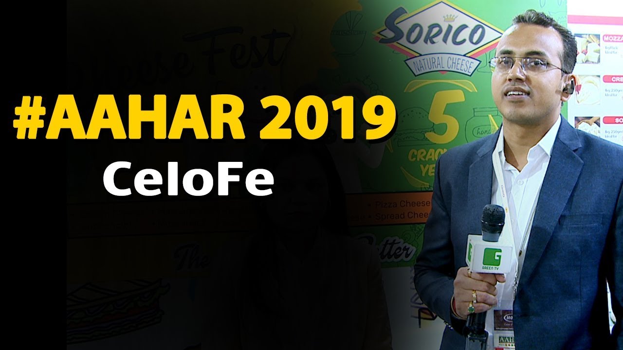 Akshat Bharal,CEO & Co Founder CeloFe Private Limited In AAHAR 2019