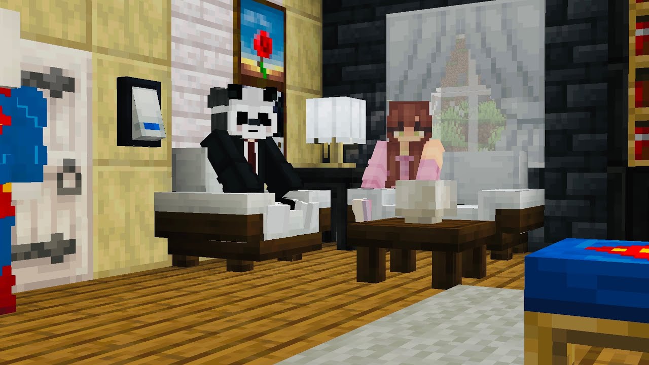 My Girlfriend Helped Me Decorate My Minecraft House | SuperSMP Pt.1