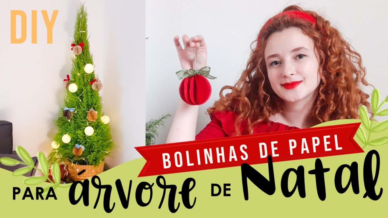 DECORAÇÃO FÁCIL PRA SUA ÁRVORE DE NATAL
