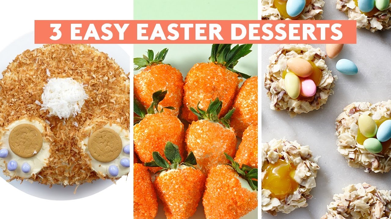 3 Easy Easter Desserts | Recipe Compilation | Real Simple