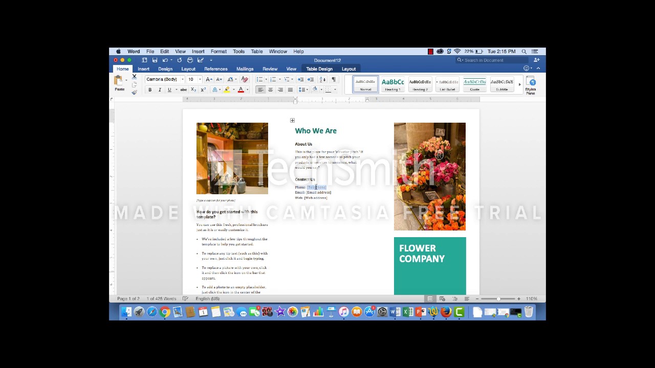 How to Create a Tri-Fold Brochure Using Microsoft Word Templates