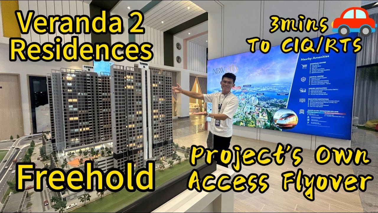 Veranda 2【Last Phase】 | 3-Min Drive to JB City CIQ / RTS | Project’s Own Access Flyover